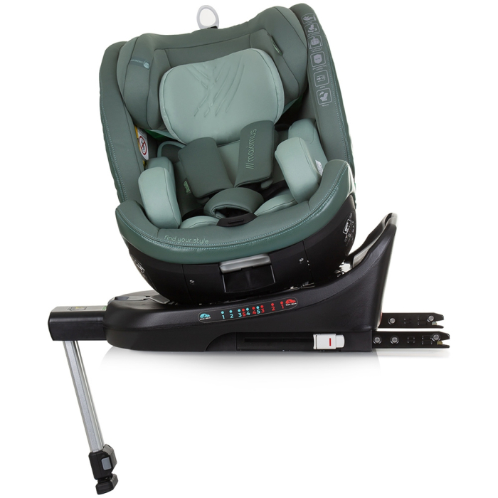 Scaun auto Chipolino Maximus I-Size 40-150 cm pastel green cu sistem Isofix [6]
