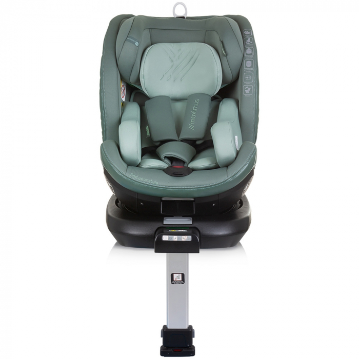 Scaun auto Chipolino Maximus I-Size 40-150 cm pastel green cu sistem Isofix [3]