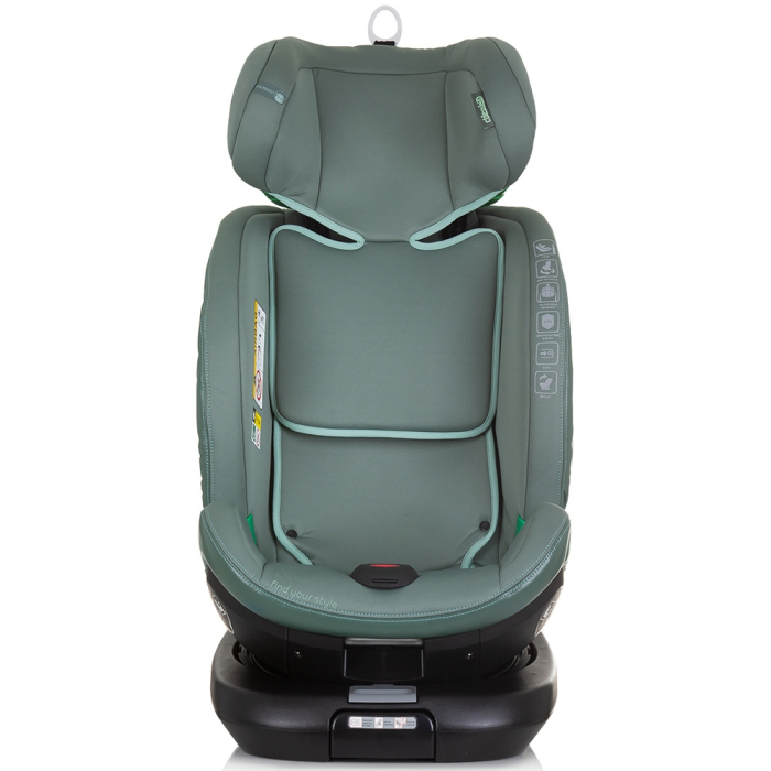 Scaun auto Chipolino Maximus I-Size 40-150 cm pastel green cu sistem Isofix [9]