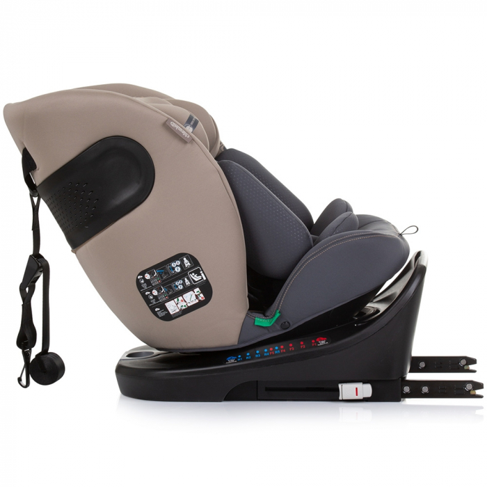 Scaun auto Chipolino Motion I-Size 40-150 cm macadamia cu sistem Isofix [8]