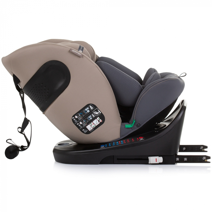Scaun auto Chipolino Motion I-Size 40-150 cm macadamia cu sistem Isofix [9]