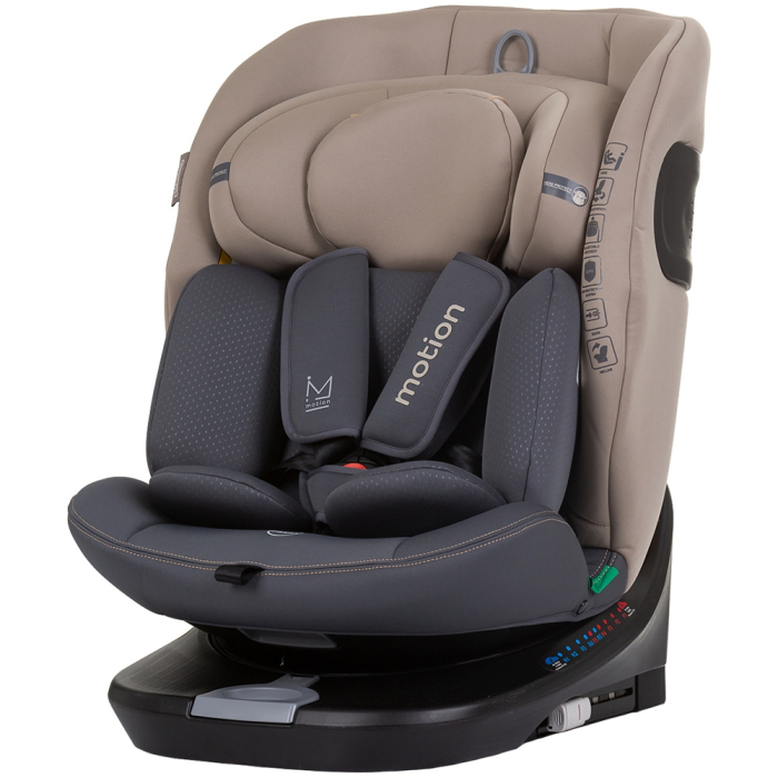 Scaun auto Chipolino Motion I-Size 40-150 cm macadamia cu sistem Isofix [1]