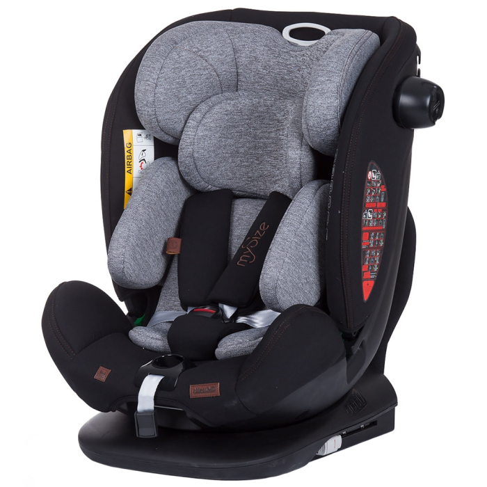 Scaun auto Chipolino My Size 0-36 kg I-Size 40-150 cm platinum cu sistem Isofix [1]