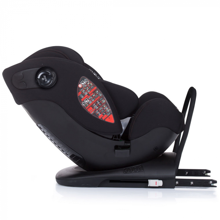 Scaun auto Chipolino My Size 0-36 kg I-Size 40-150 cm raven cu sistem Isofix [5]