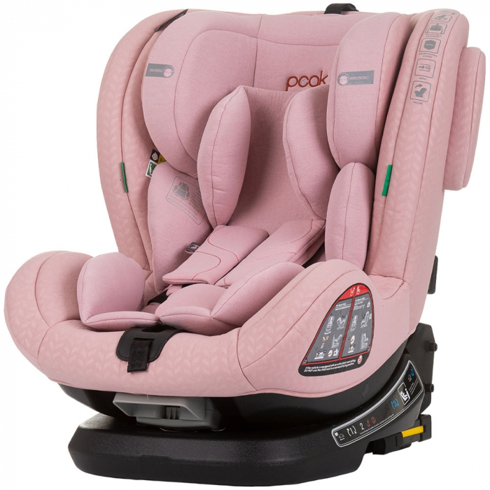 Scaun auto Chipolino Peak I-Size 40-150 cm flamingo cu sistem Isofix [1]