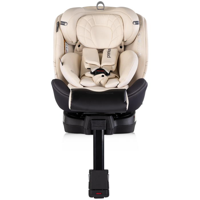 Scaun auto Chipolino Premium I-Size 40-150 cm cu sistem Isofix biscotta [3]