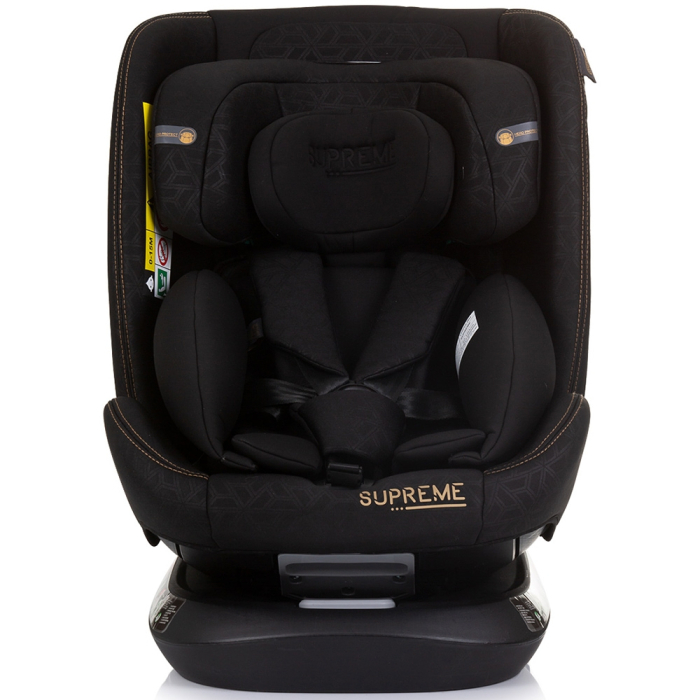 Scaun auto Chipolino Supreme I-Size 40-150 cm cu sistem Isofix obsidian [2]