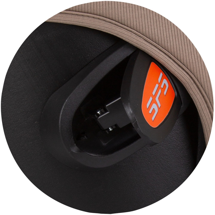 Scaun auto Chipolino Volare I-Size 40-150 cm macadamia cu sistem Isofix [13]