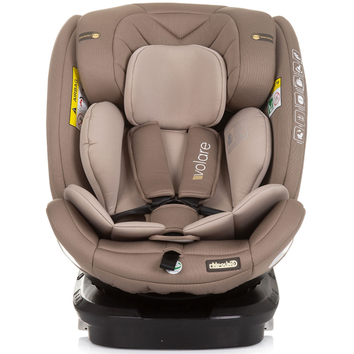 Scaun auto Chipolino Volare I-Size 40-150 cm macadamia cu sistem Isofix [2]
