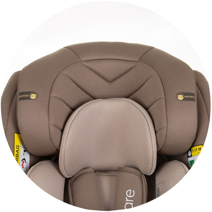 Scaun auto Chipolino Volare I-Size 40-150 cm macadamia cu sistem Isofix [16]