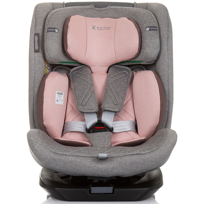Scaun auto Chipolino X Factor I-Size 40-150 cm flamingo cu sistem Isofix [2]