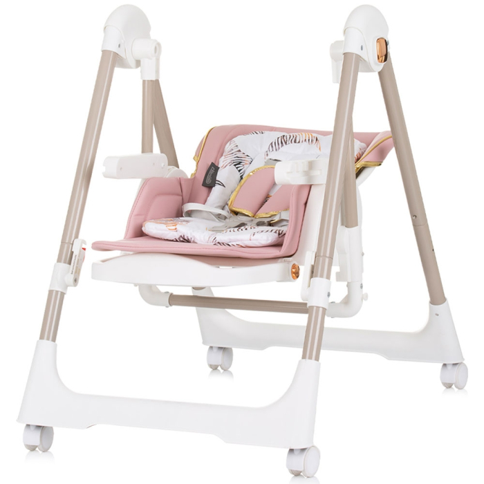 Scaun de masa Chipolino Milk Shake 2 in 1 flamingo [3]