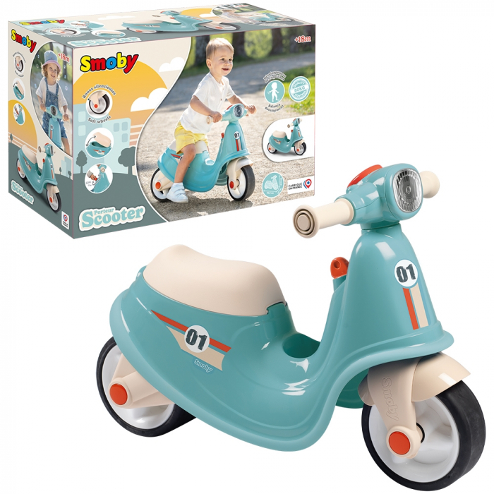 Scuter Smoby Scooter Ride-On albastru [12]