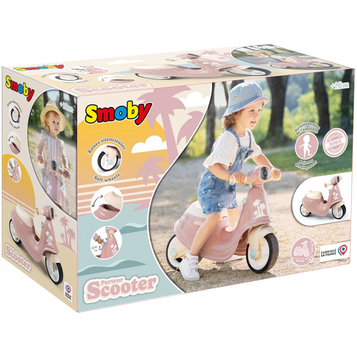 Scuter Smoby Scooter Ride-On roz [8]