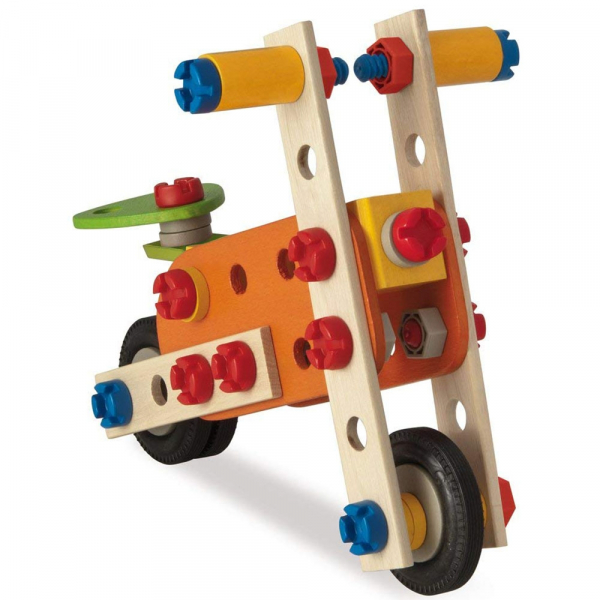 Set constructie din lemn Eichhorn Constructor Biplane 85 piese [3]