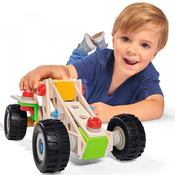 Set constructie din lemn Eichhorn Quad 100 piese [6]