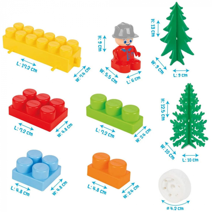 Set constructie Pilsan Master Blocks 194 piese [2]