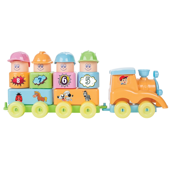 Set constructie Pilsan My First Train 33 piese [2]