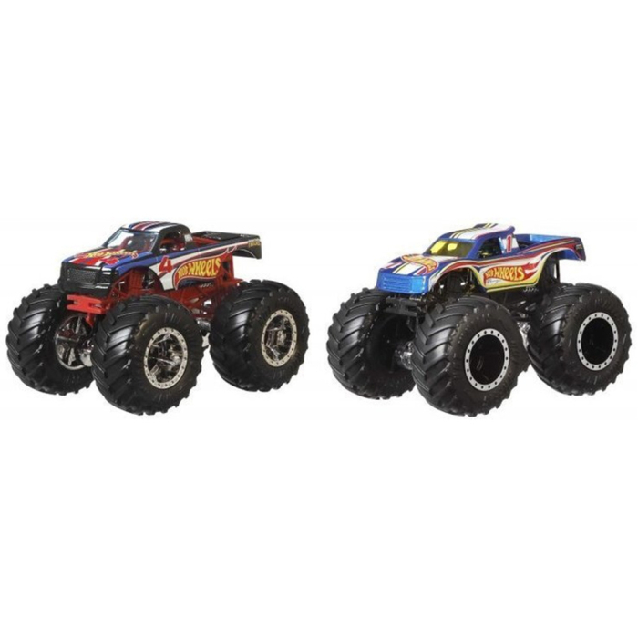 Set Hot Wheels by Mattel Monster Trucks 4 vs 1 [1]