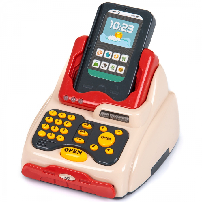 Set jucarie Chipolino Cash Register cu lumini, sunete si 24 accesorii [2]