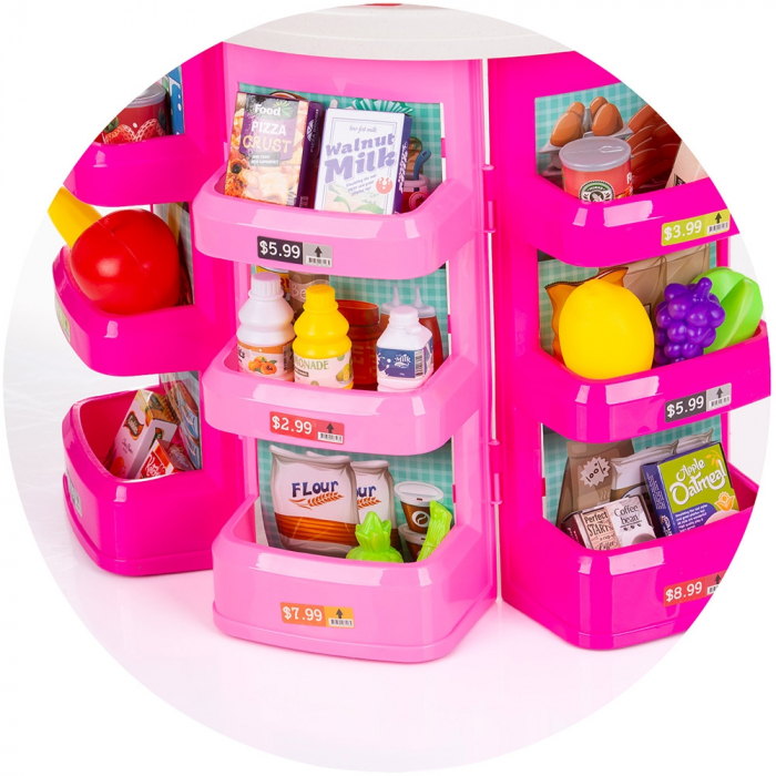 Set jucarie Chipolino Supermarket 78 cm cu lumini, sunete si 76 accesorii [9]