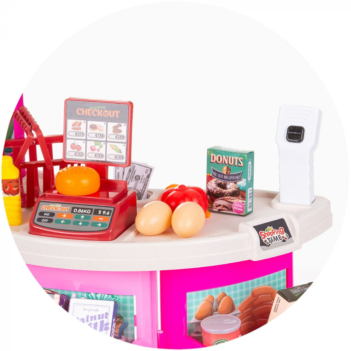 Set jucarie Chipolino Supermarket 78 cm cu lumini, sunete si 76 accesorii [10]