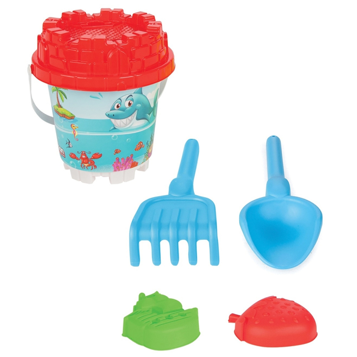 Set jucarii nisip Pilsan Carucior cu accesorii [3]