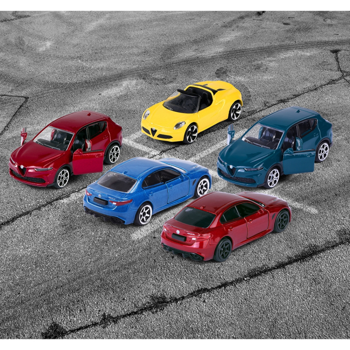 Set Majorette Alfa Romeo cu 5 masinute [5]