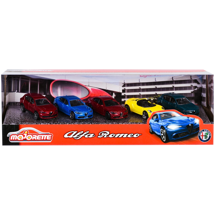 Set Majorette Alfa Romeo cu 5 masinute [8]