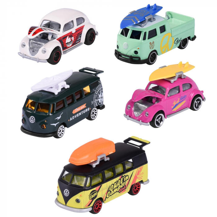 Set Majorette Volkswagen The Originals cu 5 masinute din metal [1]