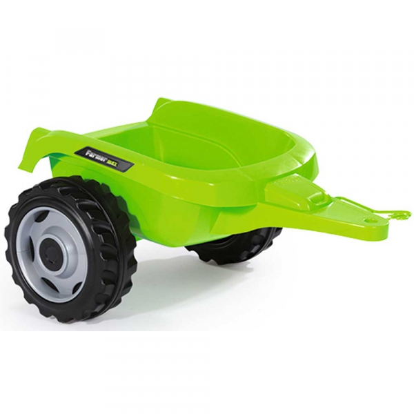 Tractor cu pedale si remorca Smoby Farmer Max verde [3]