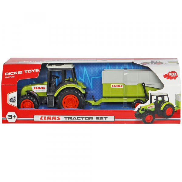 Tractor Dickie Toys Class Celtis 446 RX cu remorca [3]