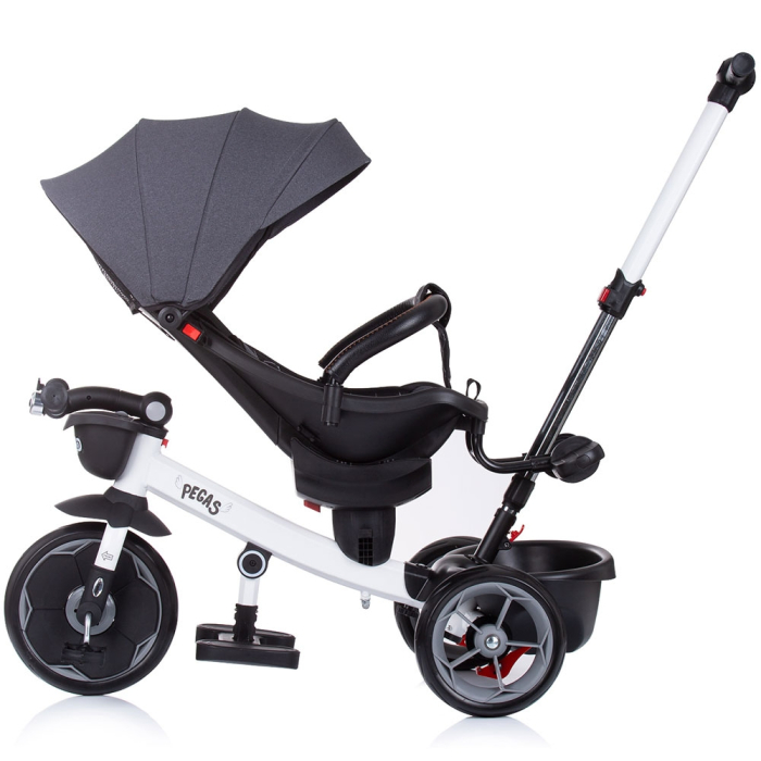 Tricicleta Chipolino Pegas cu sezut reversibil anthracite [7]