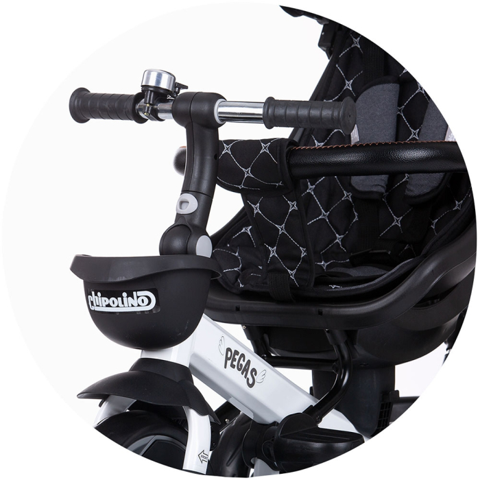 Tricicleta Chipolino Pegas cu sezut reversibil anthracite [11]