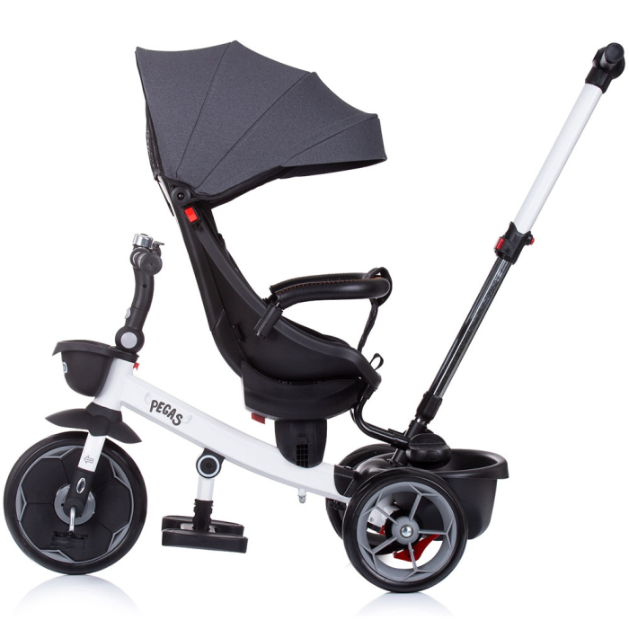 Tricicleta Chipolino Pegas cu sezut reversibil anthracite [6]