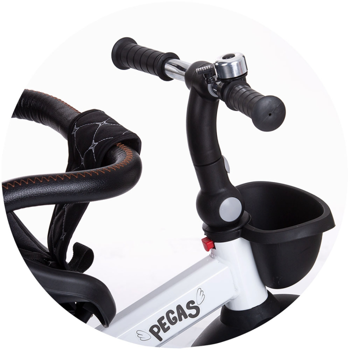 Tricicleta Chipolino Pegas cu sezut reversibil anthracite [15]