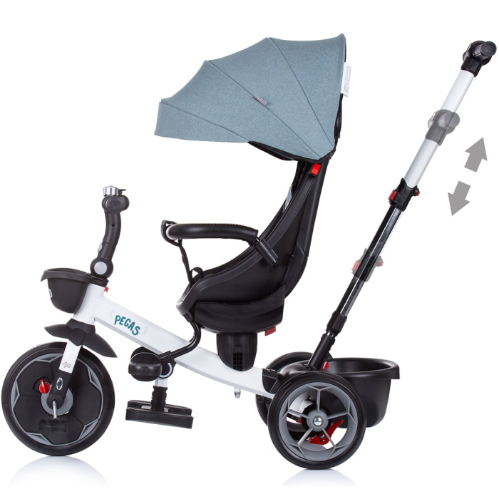 Tricicleta Chipolino Pegas cu sezut reversibil avocado [3]