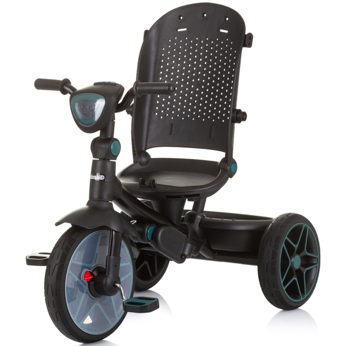 Tricicleta cu copertina si sezut reversibil Chipolino Derby teal [8]