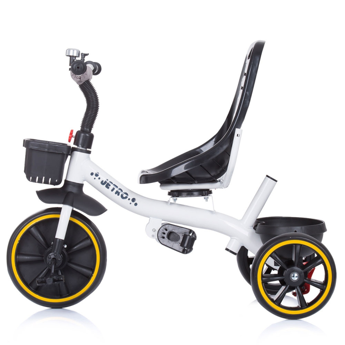 Tricicleta cu copertina si sezut reversibil Chipolino Jetro humus [5]