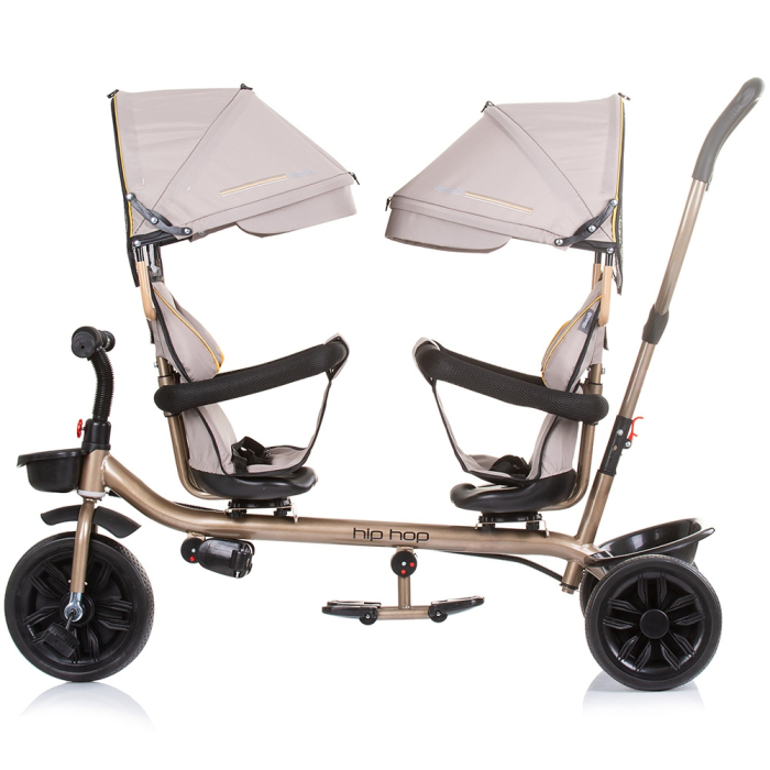 Tricicleta gemeni Chipolino Hip Hop sand [3]