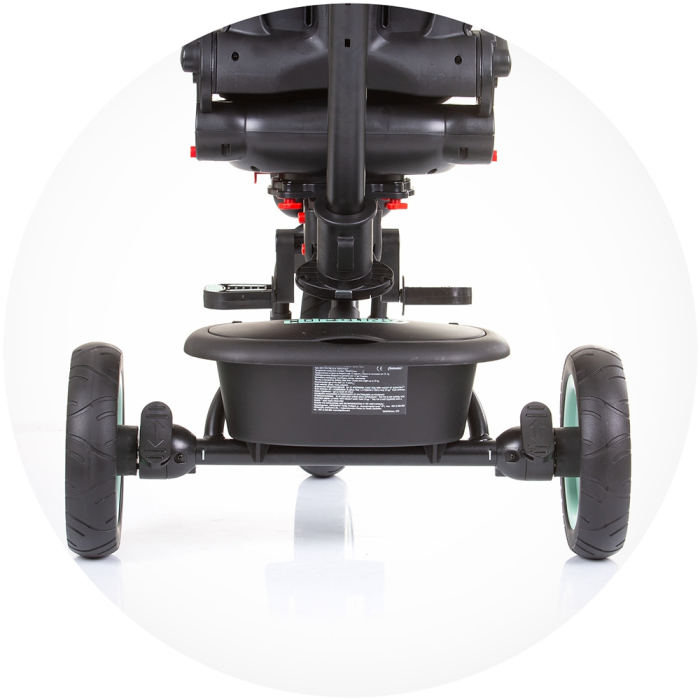 Tricicleta pliabila Chipolino Quick Fold cu sezut reversibil ebony [10]