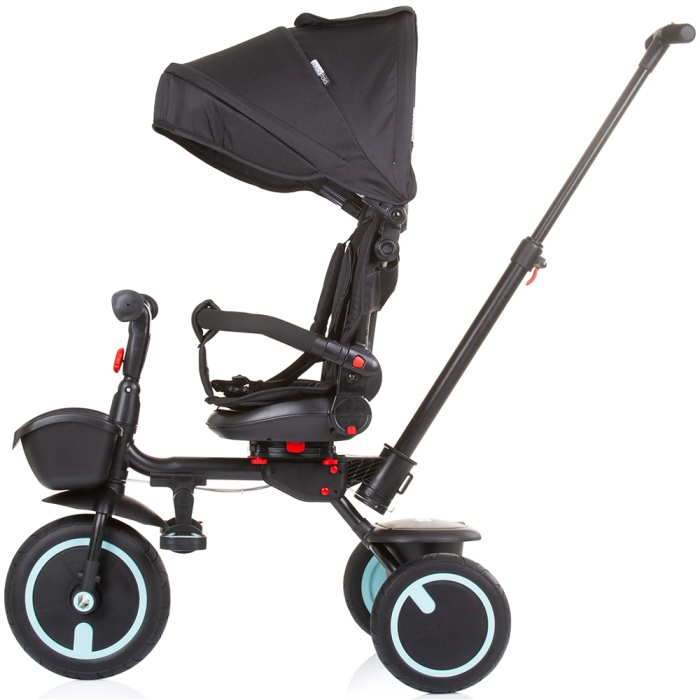 Tricicleta pliabila Chipolino Quick Fold cu sezut reversibil ebony [2]
