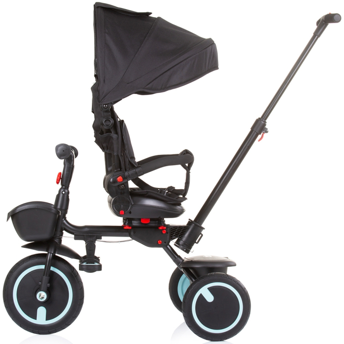 Tricicleta pliabila Chipolino Quick Fold cu sezut reversibil ebony [4]