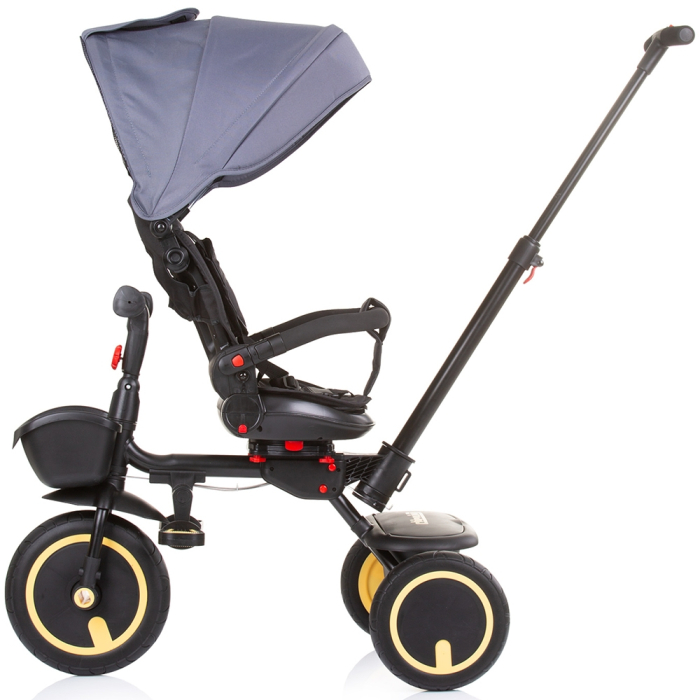 Tricicleta pliabila Chipolino Quick Fold cu sezut reversibil graphite [4]