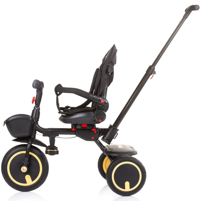 Tricicleta pliabila Chipolino Quick Fold cu sezut reversibil graphite [5]