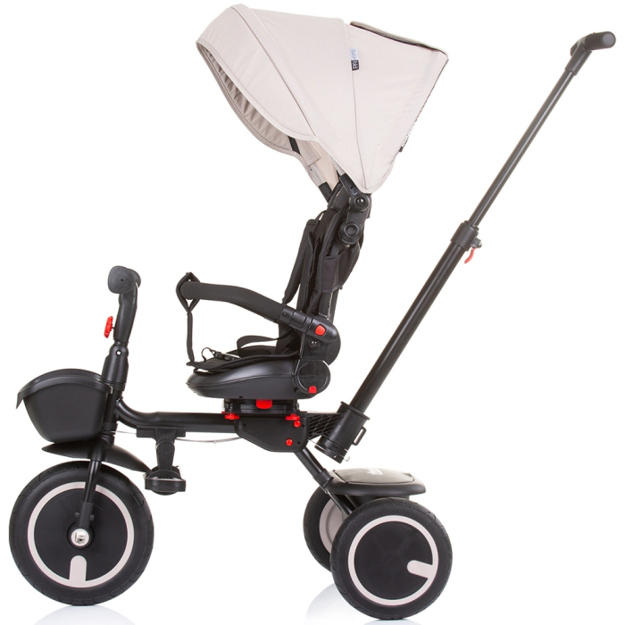 Tricicleta pliabila Chipolino Quick Fold cu sezut reversibil sand [2]