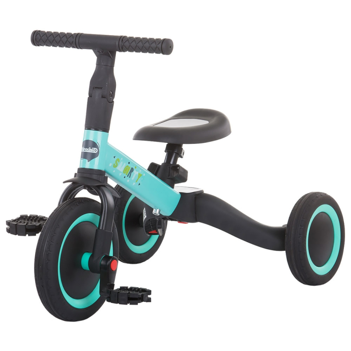 Tricicleta si bicicleta Chipolino Smarty 2 in 1 mint [1]