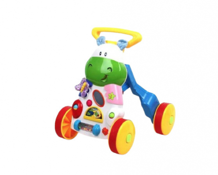 Jucarii bebelusi - Antepremergator interactiv MalPlay, vacuta vesela