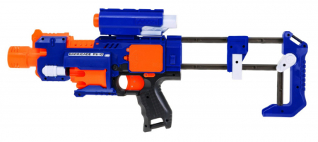 Jucarii de rol - Arma de jucarie Blaze Storm Barricade semi automata cu baterii si 20 gloante