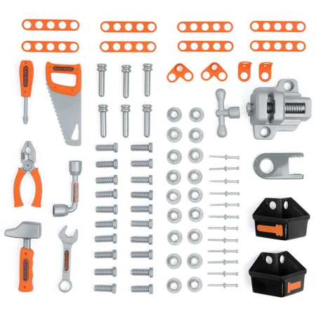 Atelier Smoby Black & Decker Bricolo One cu accesorii [1]